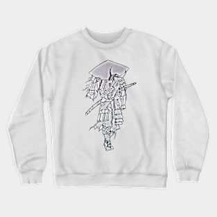 samurai art drawing handmade Crewneck Sweatshirt